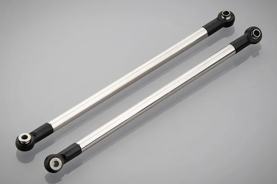 HSP 132mm Silver Rear Lower Linkages 2Pcs image 35329