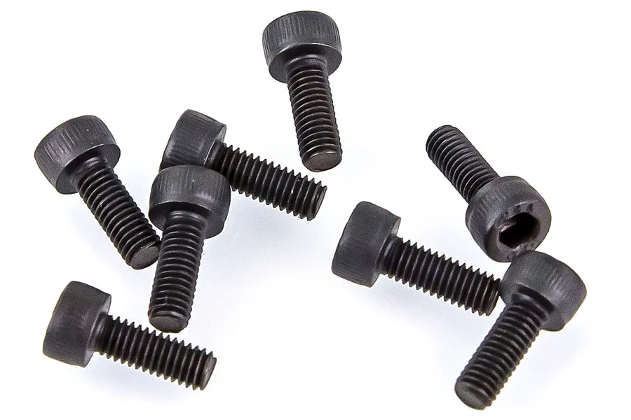 HSP 3x10mm Fine Thread Cap Head Screws 8Pcs image 35387