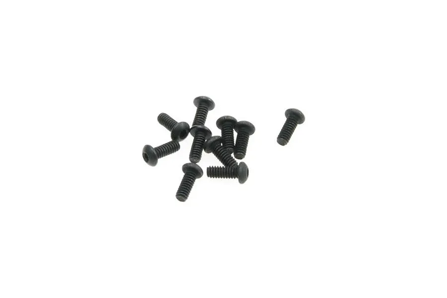 ARRMA 2x5mm Fine Thread Button Head Screws 10Pcs image 35475