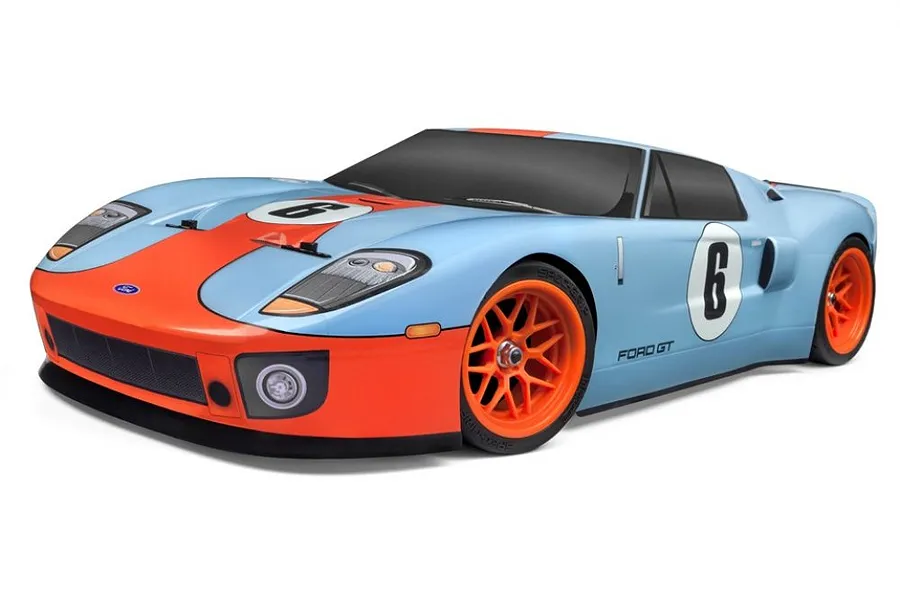 HPI RS4 Sport 3 Flux Ford GT Heritage Edition RC Car Electric Brushless 4WD 1/10 Scale RTR image 35496