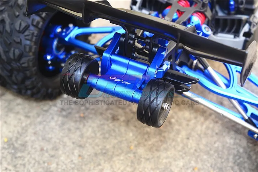 GPM Blue Aluminium E-Revo VXL 2.0 Adjustable Wheelie Bar image 2
