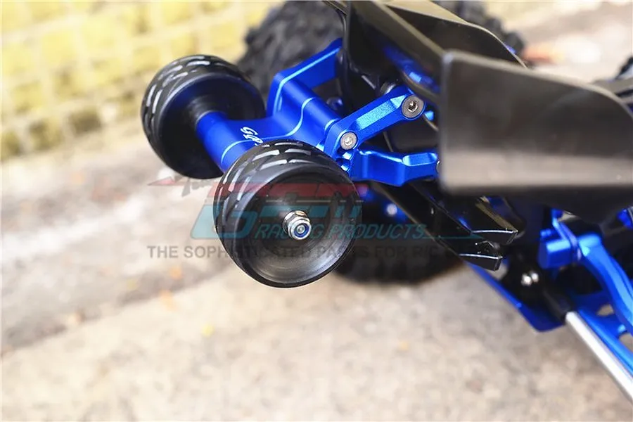 GPM Blue Aluminium E-Revo VXL 2.0 Adjustable Wheelie Bar image 3