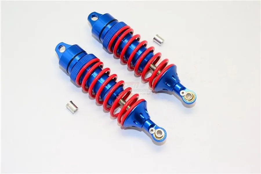 GPM Blue Aluminium E-Revo VXL 2.0 Front or Rear Adjustable Shocks 2Pcs image 35591
