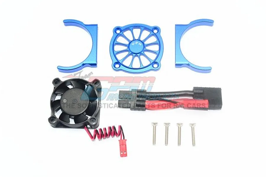 GPM Blue Aluminium E-Revo VXL 2.0 40x40mm Motor Cooling Fan image 35598
