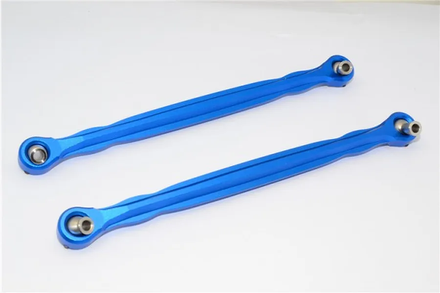 GPM Blue Aluminium X-Maxx Complete Front Steering 173mm Turnbuckles 2Pc image 35661