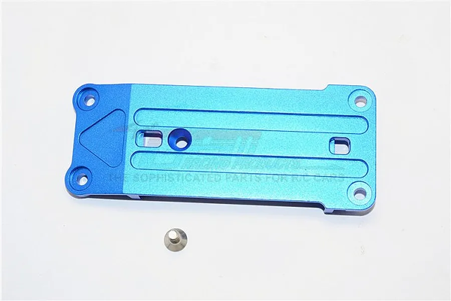 GPM Blue Aluminium X-Maxx Front Tie Bar w/ Hardware image 35683