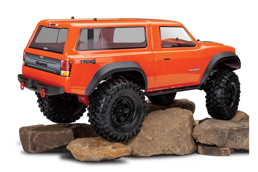 Traxxas TRX-4 Sport Camper Clear Unpainted Body Shell w/ Decal Sheet image 35773