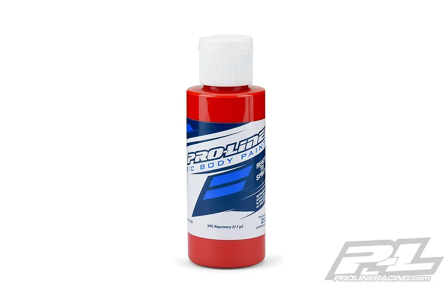 Pro-Line Red Polycarbonate Airbrush Paint 60ml image 35781