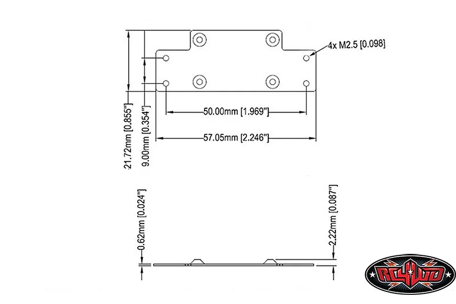 RC4WD 1/10 Rock Crawler Warn 9.5cti Winch image 35946