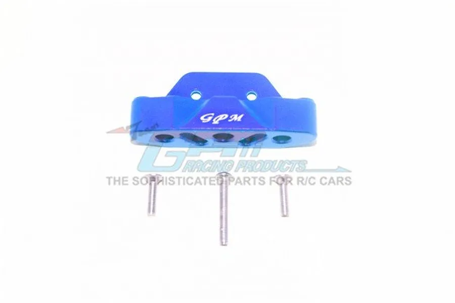 GPM Blue Aluminium Rustler 4x4 Rear Lower Suspension Arm Pin Brace image 35984