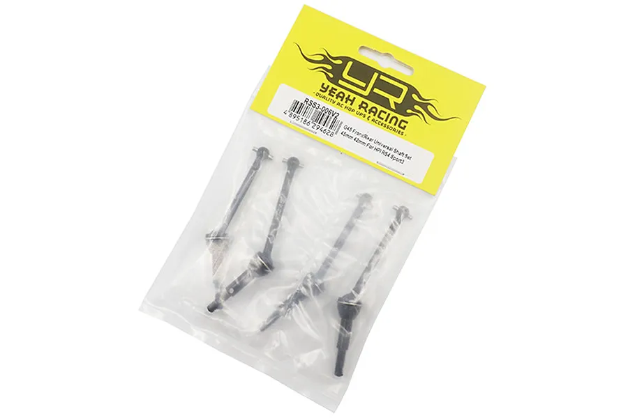 Yeah Racing HPI RS4 Sport 3 G45 45mm &amp;amp; 42mm Universal Drive Shaft Set 4Pcs image 36106