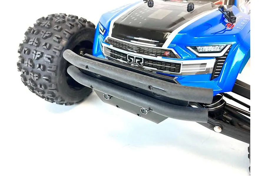T-Bone Racing Black ARRMA Outcast, Notorious &amp;amp; Kraton 6S Front V4 XV4 Bumper image 36193