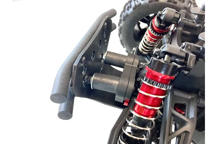 T-Bone Racing Black ARRMA Outcast, Notorious &amp;amp; Kraton 6S Front V4 XV4 Bumper image 36195