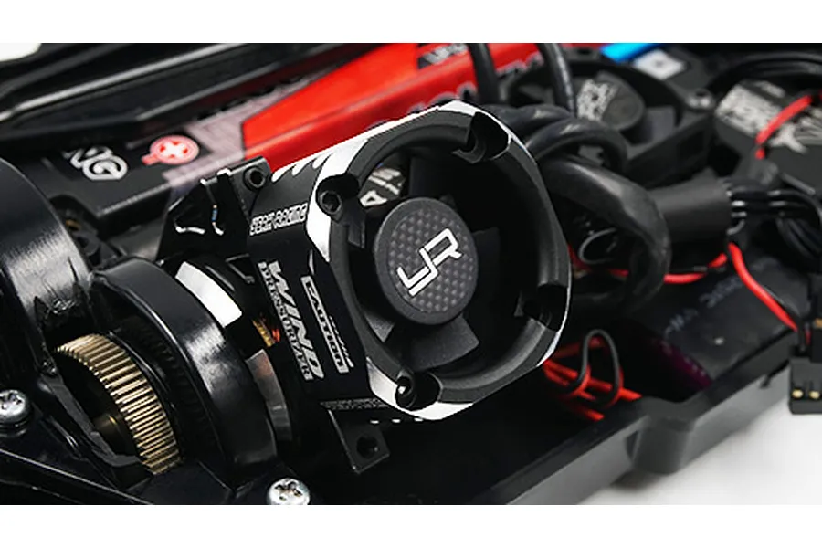 Yeah Racing Blue Aluminium Case Booster 30x30x22mm High Speed Cooling Fan image 36247