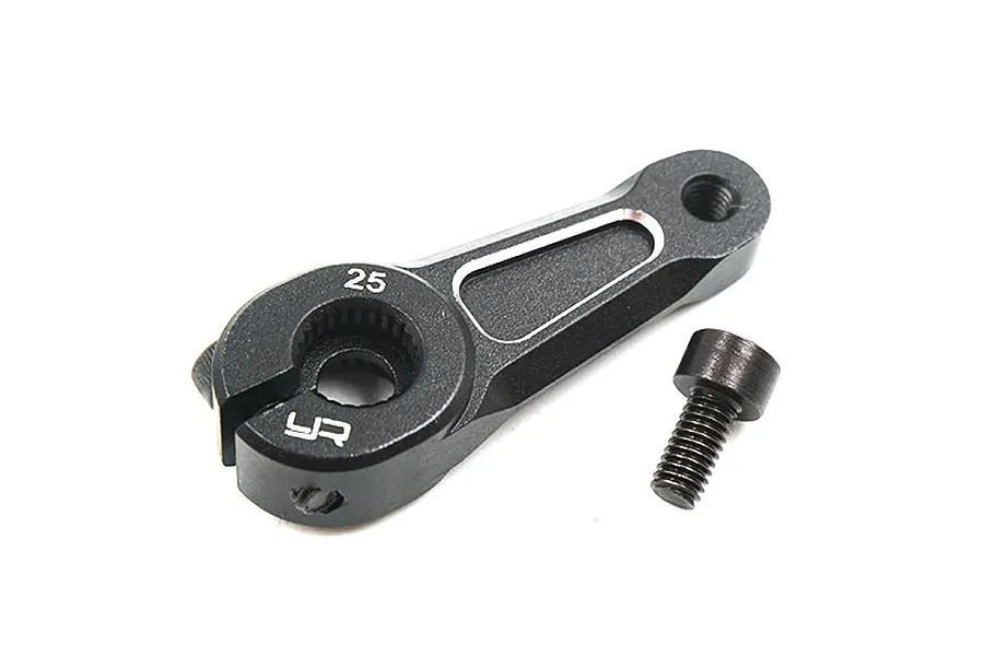 Yeah Racing TRX4 Black Aluminium 23T &amp;amp; 25T Servo Horn image 36292