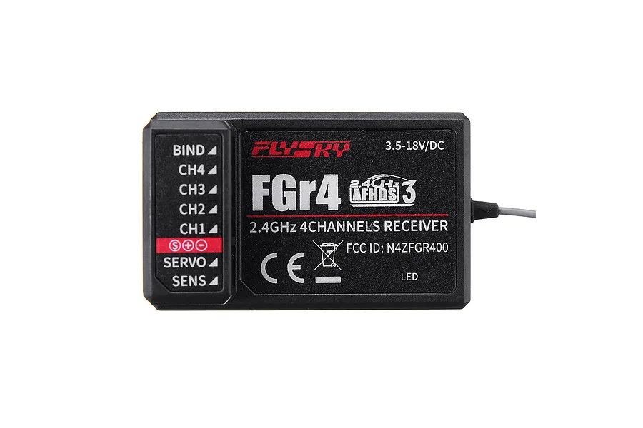 FlySky FS-FGR4 2.4Ghz 4ch Receiver image 36314