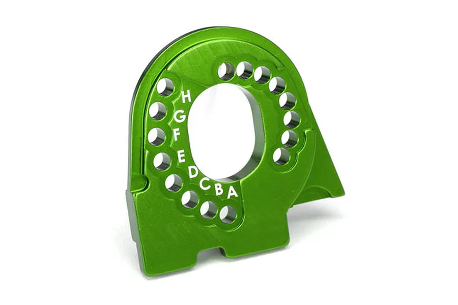 Traxxas TRX-4 Green Aluminium Motor Plate image 36381