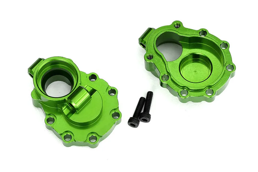 Traxxas TRX-4 Green Aluminium (Left &amp;amp; Right) Rear Inner Portal Drive Housings image 36393