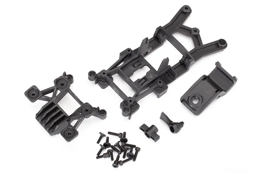 Traxxas Rustler 4x4 Front &amp;amp; Rear Body Mounts w/ Screw image 36421