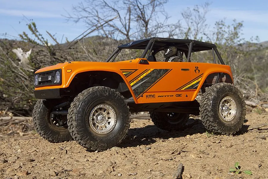 Axial Wraith 1.9 RC Rock Racer Electric 4WD 1/10 Scale RTR - Orange image 36495