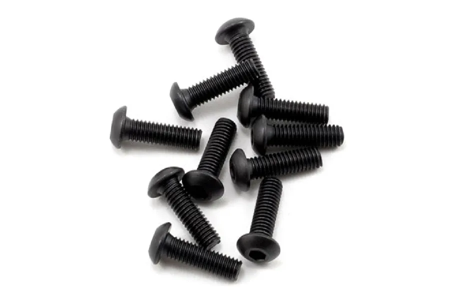 TLR 3x10mm Fine Thread Button Head Screws 10Pcs image 36579