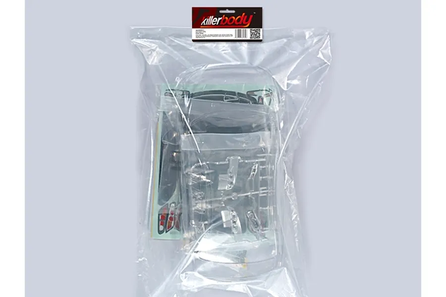 Killerbody 1/10 Mitsubishi Evolution X Clear Unpainted Body Shell image 36667