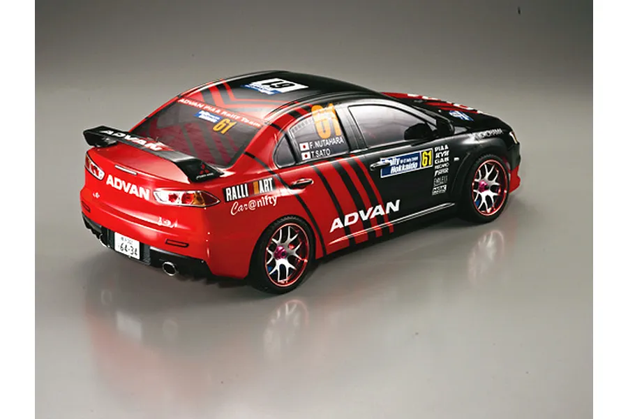 Killerbody 1/10 Mitsubishi Evolution X Clear Unpainted Body Shell image 36670