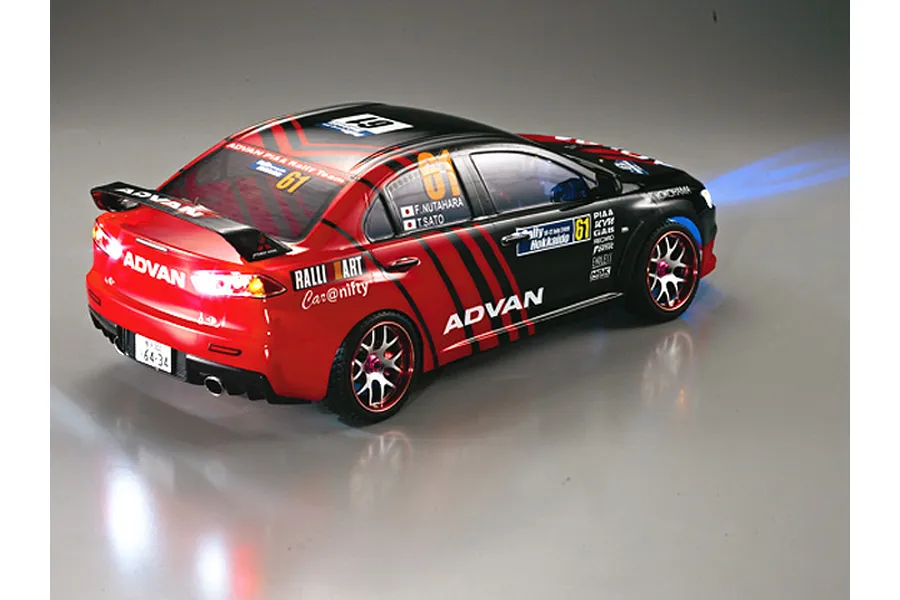 Killerbody 1/10 Mitsubishi Evolution X Clear Unpainted Body Shell image 36672