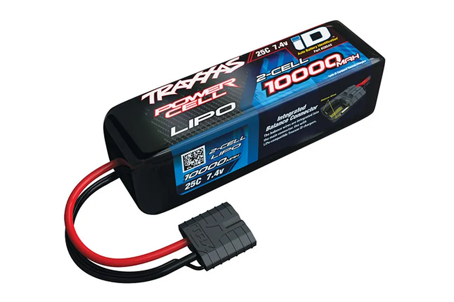 Traxxas Power Cell 7.4v 10000Mah 25C iD LiPo Battery image 36798