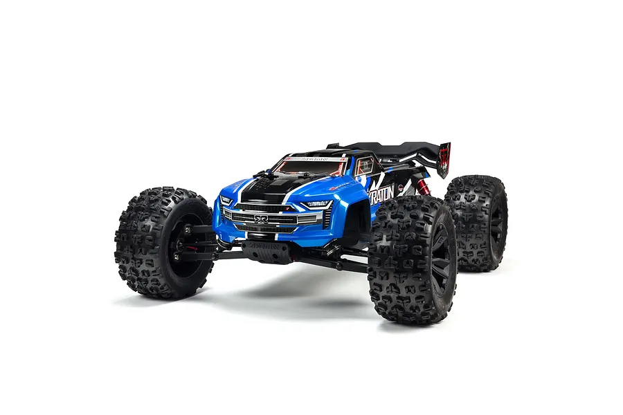 ARRMA Kraton BLX (V4) RC Truggy Electric Brushless 1/8 Scale RTR - Blue image 36820