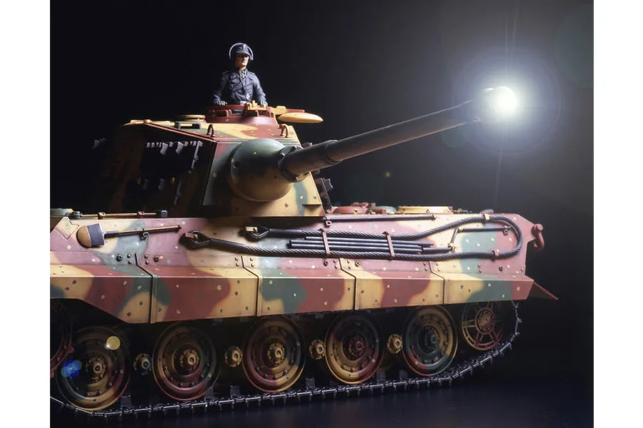 Tamiya 1/16 King Tiger Production Turret Scaled RC Tank Kit w/ Fully Optioned image 36915
