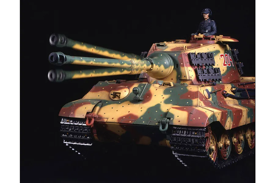 Tamiya 1/16 King Tiger Production Turret Scaled RC Tank Kit w/ Fully Optioned image 36916
