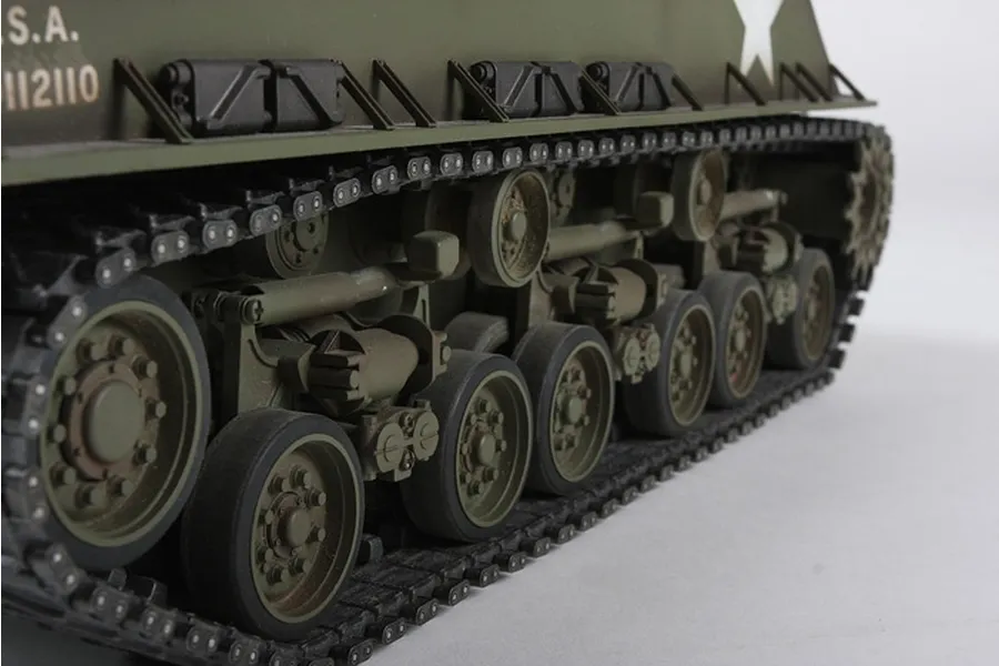 Tamiya 1/16 M4 Sherman w/ 105mm Howitzer Scaled RC Tank Kit w/ Fully Optioned image 36927