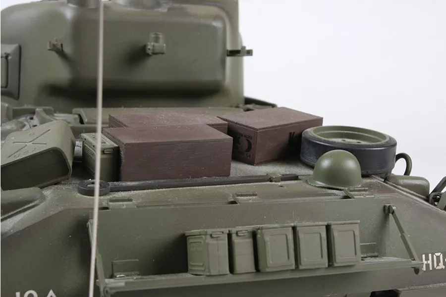 Tamiya 1/16 M4 Sherman w/ 105mm Howitzer Scaled RC Tank Kit w/ Fully Optioned image 36928