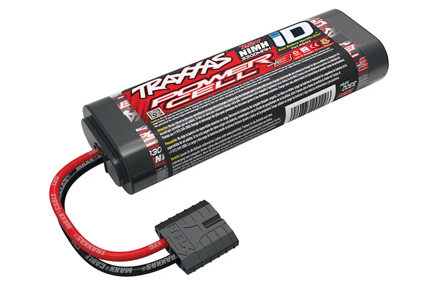 Traxxas Power Cell 7.2v 3300Mah iD NiMH Battery image 36955