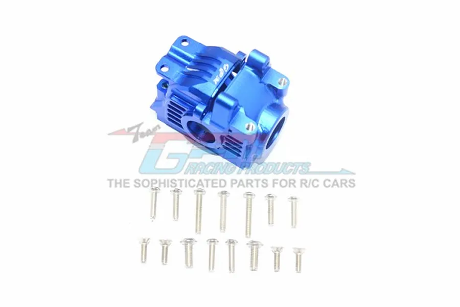 GPM Blue Aluminium Rear Differential Housing Set image 37016