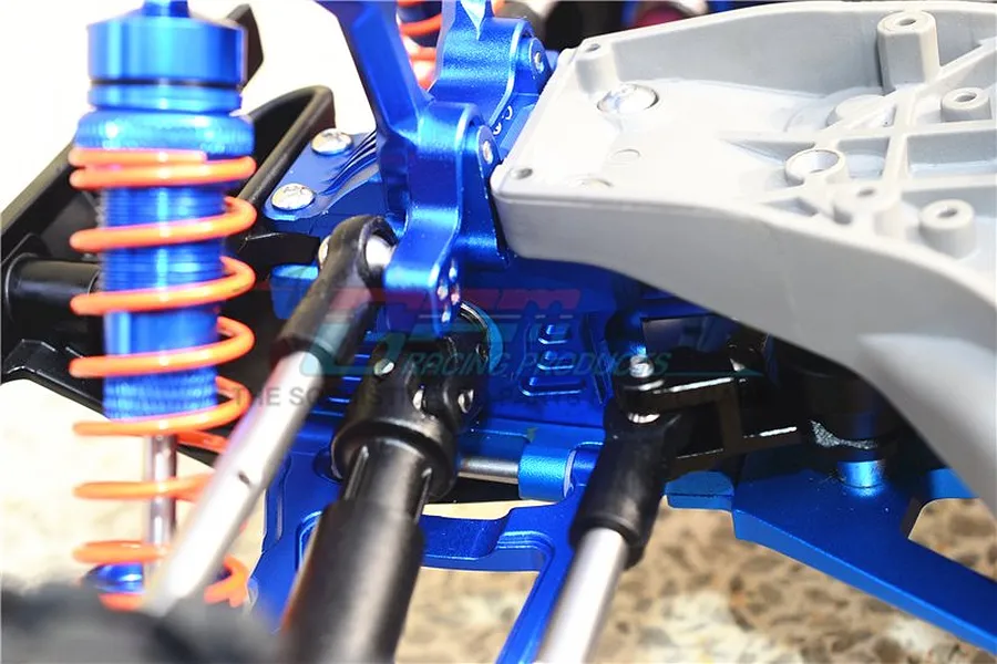 GPM Blue Aluminium Front Differential Housing Set image 37021