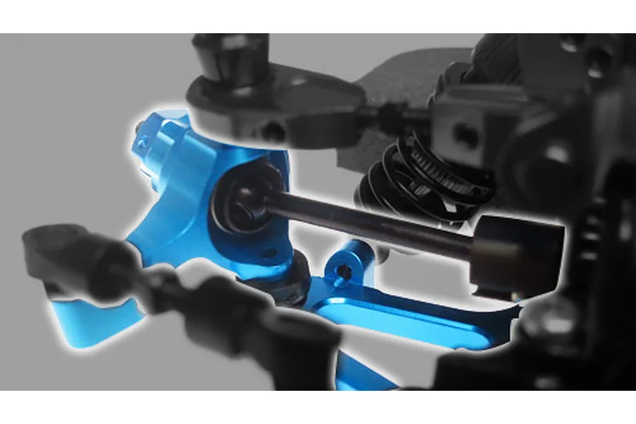 Yeah Racing Aluminium Tamiya TT-02 Essential Upgrade Set - Red image 37163