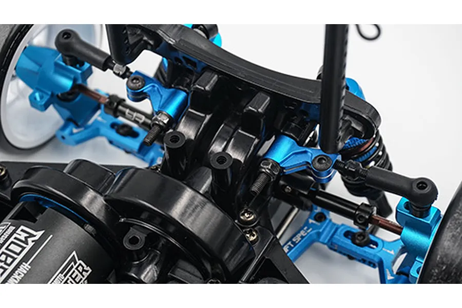 Yeah Racing Blue Aluminium Tamiya TT-02 RWD Performance Conversion Kit image 37171