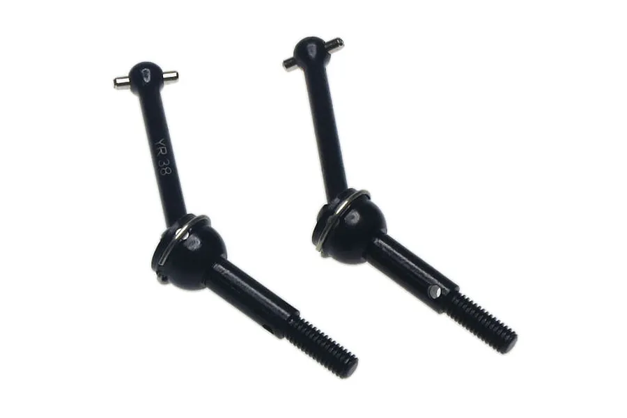 Yeah Racing Steel Tamiya TT-02 Universal Drive Shaft Set 2Pcs image 37200
