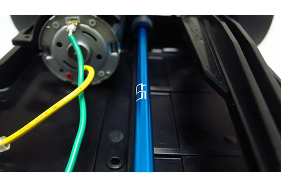 Yeah Racing Blue Aluminium Tamiya TT-02 Centre Drive Shaft image 37212