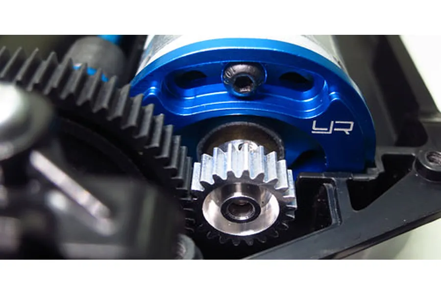 Yeah Racing Blue Aluminium Tamiya TT-02 Adjustable Motor Mount image 37231