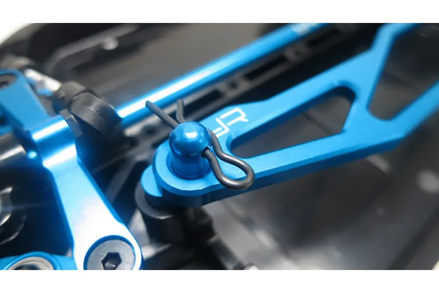 Yeah Racing Blue Aluminium Tamiya TT-02 Battery Posts 2Pcs image 37242