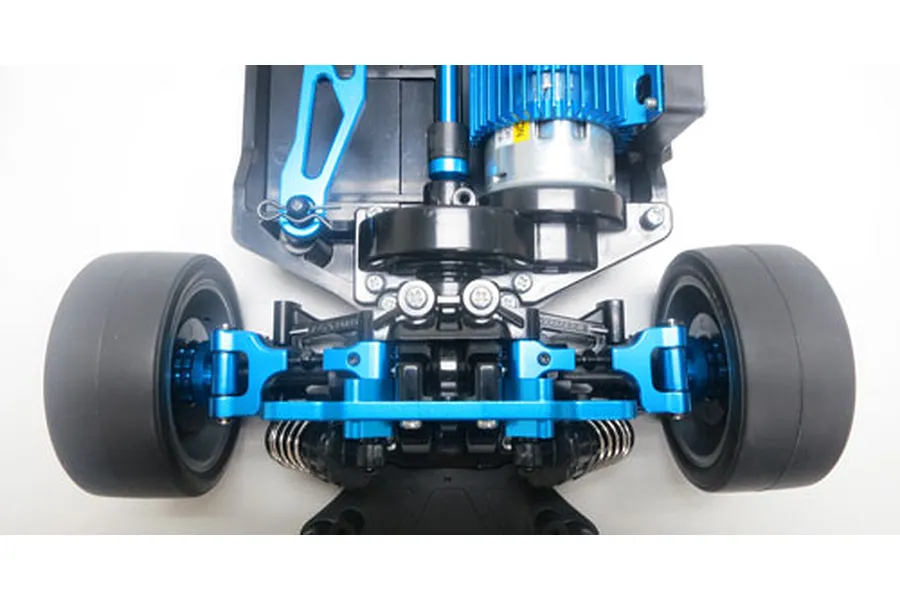 Yeah Racing Blue Aluminium Tamiya TT-02 Adjustable Rear Upper Suspension Arms 2Pcs image 37277