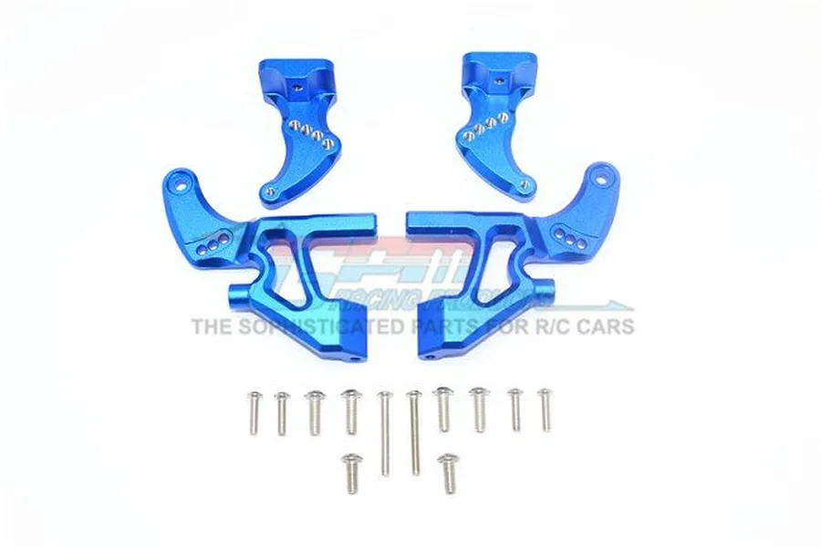 GPM Blue Aluminium E-Revo 2.0 Wing Mount Set image 37359