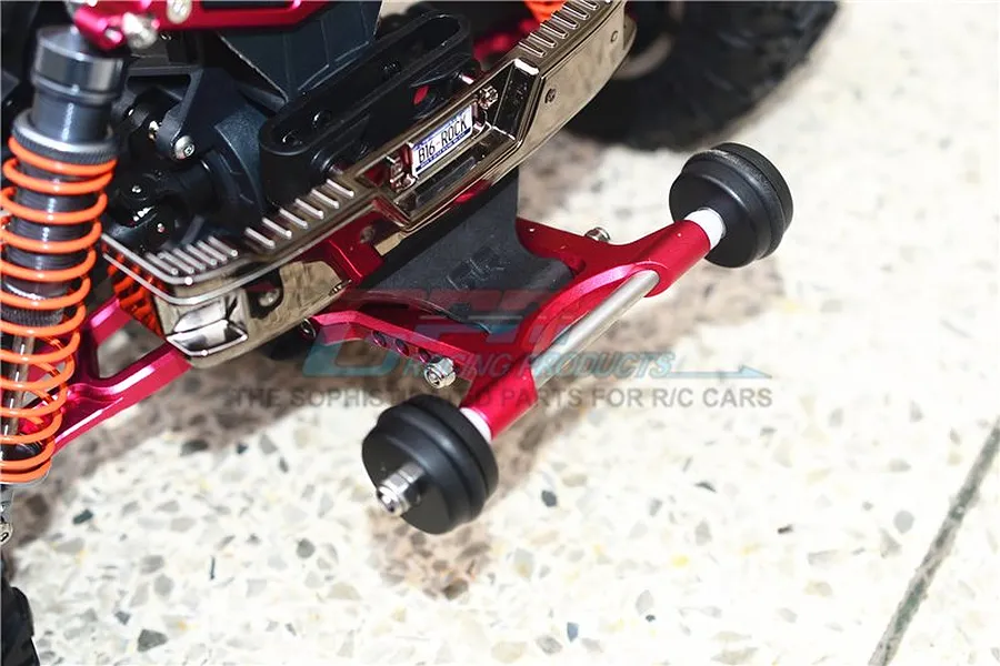 GPM Blue Aluminium ARRMA Granite 4x4 Adjustable Wheelie Bar image 2
