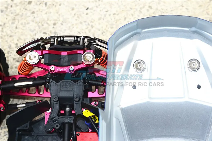 GPM Blue ARRMA Granite Front &amp;amp; Rear Magnetic Body Mount Set image 37396