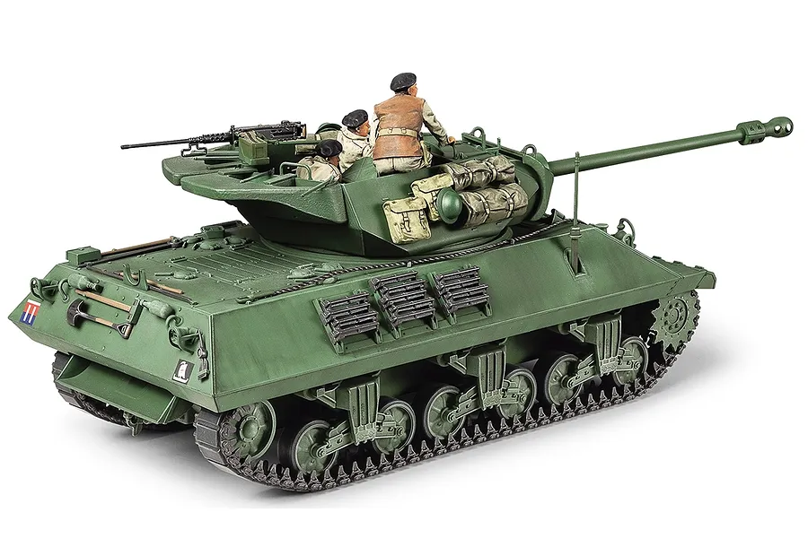 Tamiya 1/35 British M10 IIC Achilles Tank Scaled Plastic Model Kit image 37459