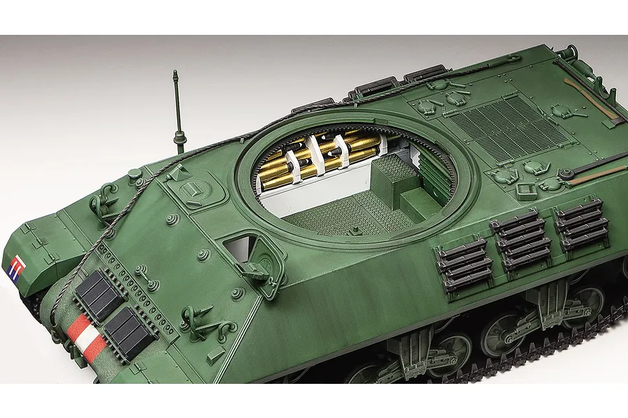 Tamiya 1/35 British M10 IIC Achilles Tank Scaled Plastic Model Kit image 37463