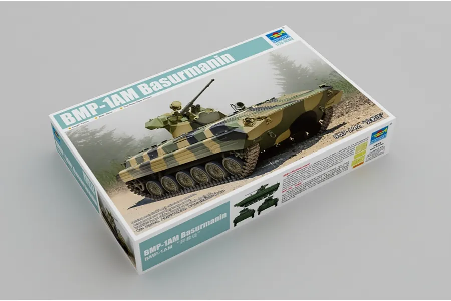 Trumpeter 1/35 BMD-3 Airborne Infantry Fighting Tank Scaled Plastic Model Kit image 2